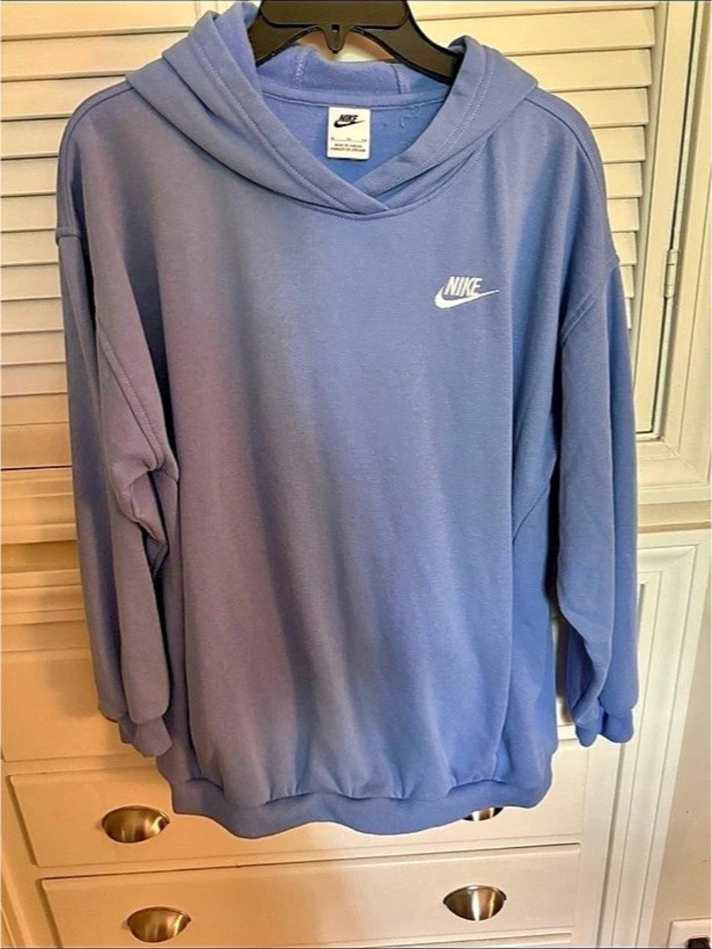 Nike Big Kids Blue Hoodie Size XL Like New